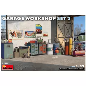 Garage Workshop Set #2 - MINIART 550035668 - 1/35