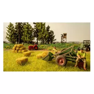 Lot de 36 bottes de paille- NOCH 07461 - HO 1/87 image N°2