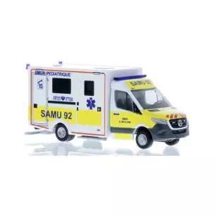 Ambulance Mercedes-Benz "SAMU 92" RIETZE 76199 - HO 1/87