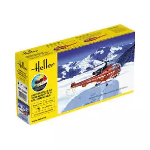 Hélicoptère "Alouette III" - Sécurité Civile - Heller 56289 - 1/72