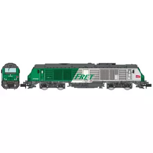 Locomotive Diesel BB 75446 - REE MODÈLES NW-293 - N 1/160 - SNCF - EP VI - Analogique - DC