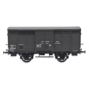 Wagon couvert ex-10T PLM "MT" REE Modèles WB742 - HO 1/87 - SNCF - EP III image N°2