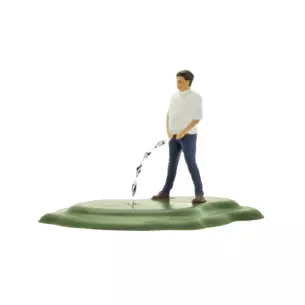 L'homme doit porter un jean, en mouvement - Viessmann 1534 - HO