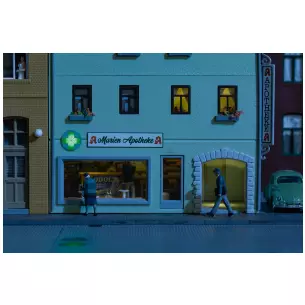 Croix de Pharmacie à LED - Auhagen 58107 - HO 1/87