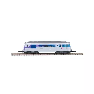 Locomotive diesel BB 67416 En Voyage - Azar Models L01-EV1A - Z 1/220 - SNCF - Ep V - Analogique - 2R image N°2