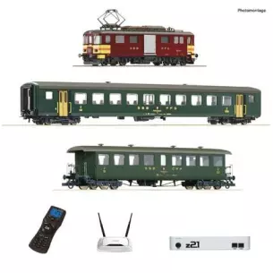 Le coffret de train miniature Messageries électrique par Jouef au H0 HO  miniatures-toys
