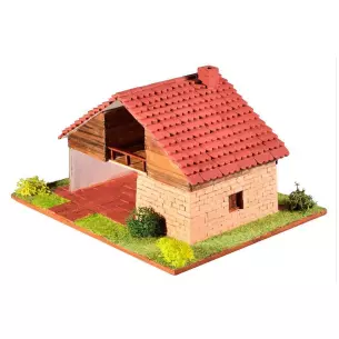 Kit de construction en céramique pour refuge alpin - Keranova 30220 - HO 1/87 image N°2