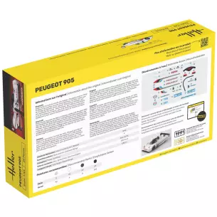 Peugeot 905 - Heller 56110 - 1/43 image N°2