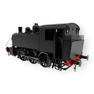 Locomotive à vapeur 030 TU noire sans marquage - Chrezo 030-07 - 0 1/43 - SNCF - Analogique - EP. III image N°2