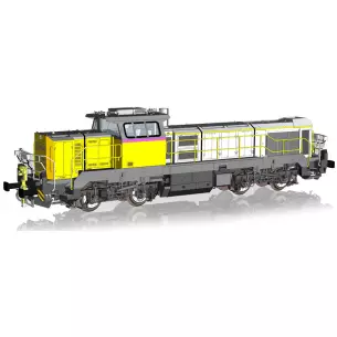 Locomotive Diesel DE 18 - Piko 52370 - HO 1/87 - SNCF - EP VI - 2R - Analogique