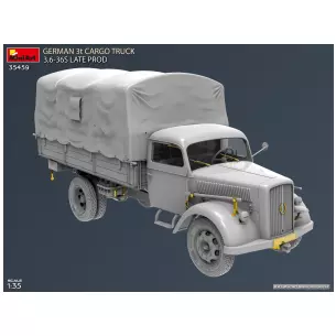 Camion cargo allemand 3t (3,6-36S) - MINIART 550035459 - 1/35 image N°2