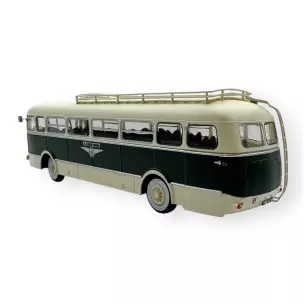 Coach Renault "Transcar" Green/Cream Calvados 14 REE MODELES CB122 - HO 1/87 image N°2