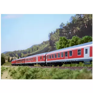 Coffret de voitures-voyageurs RE 7 Freizeitexpress Murgtäler - Minitrix T18258 - DB AG - N 1/160 - EP. VI - 2R image N°2