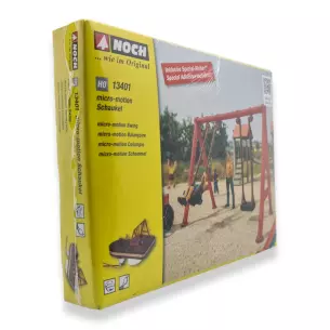 Columpio motorizado con figuras Noch 13401 - HO 1/87 - Saynète image N°2
