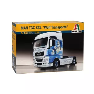 Camion MAN TGX XXL "Wolf Transporte" - ITALERI 3921 - 1/24 image N°2
