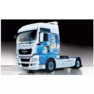 Camion MAN TGX XXL "Wolf Transporte" - ITALERI 3921 - 1/24