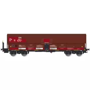 Wagon trémie minéralier Falns Atir-Rail brun - Albert Modell 665030 - HO 1/87 - Ep VI - 2R