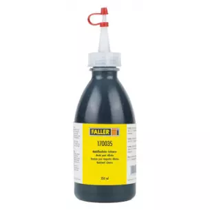 Peinture noire pour maquettes - Faller 170035 - 250ml
