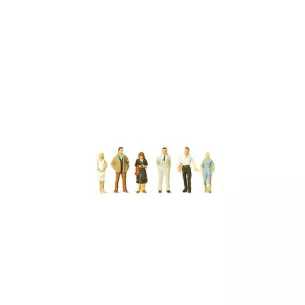 Lot de 6 Passants - Preiser 79032 - N: 1/160