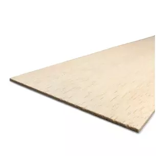 Planche de Balsa 2 mm - Occre CHBA2 - 100x1000 mm image N°2
