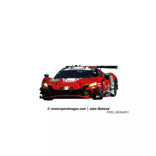 Voiture digitale Ferrari 296 GT3 - Carrera CA32001 - 1/32