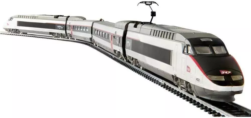 Set Départ TGV TRICOURANT, MEHANO T110, HO, SNCF