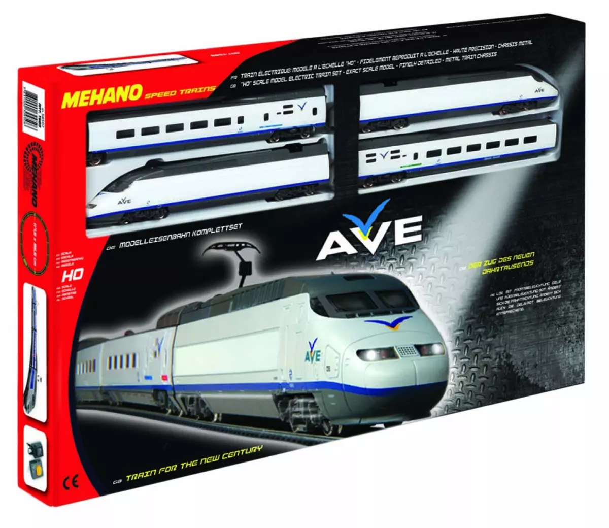 Mehano - MEHANO Coffret circuit de Train électrique TGV Duplex