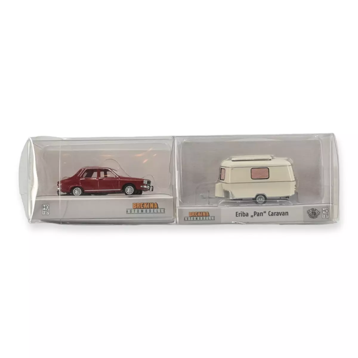Véhicules miniatures  Caravan ERIBA et Renault R12 TL SAI 2229