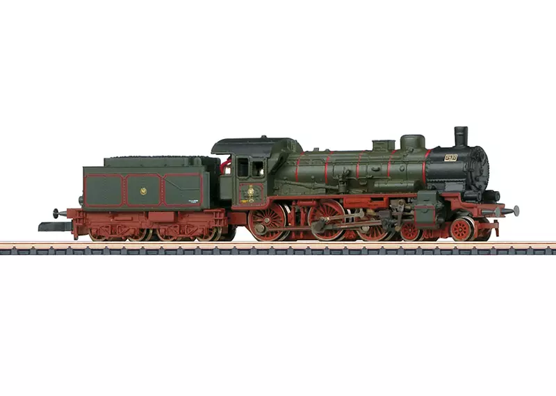 P8 steam locomotive with tender Marklin 88995 Jura Modelisme