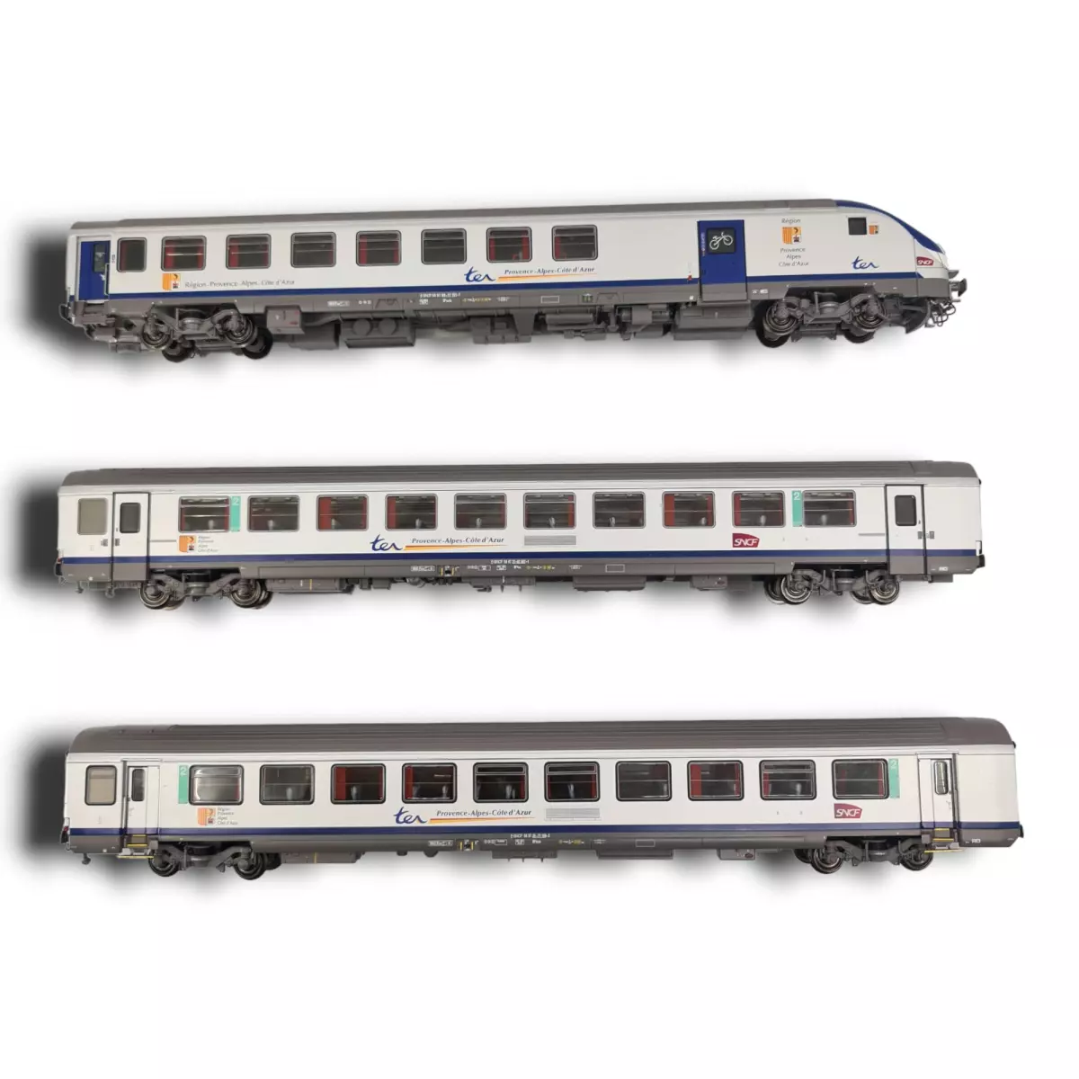 Lematec HO-218 フランスSNCF Coffret DEV AO U46 客車コーチ