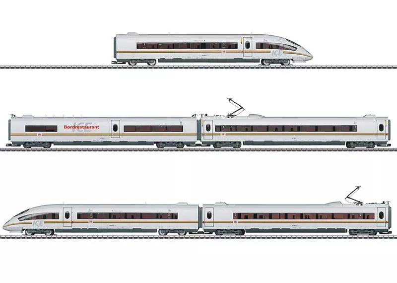 Set 5 elements Train Marklin 37784 ICE 3 s rie 403 HO 1 87 DB AG EP VI