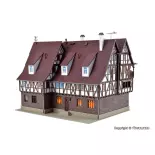 Illuminated kit for Town Hall, Police Station, Prison & 1 VOLLMER 43693 HO 1/87 figure