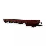 Wagon plat à ranchers "Unimetal" - Jouef HJ6258 - HO 1/87 - SNCF - Ep IV - 2R