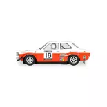 Voiture Analogique - Ford Escort MK1 - RAC Rallye 1971 - Scalextric CH4324 - Super Slot - Echelle I: 1/32