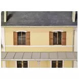 Egrèze railway station Bois Modélisme 101005 - HO 1/87 - 236 pieces - EP III