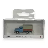 Camionnette - LEMKE 3232 - Opel Blitz - Échelle N 1/160 - EP II / III - Bleu