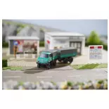 Mercedes-Benz Unimog U406 Forestier avec remorque 2.4G 100% RTR - Carson 500504165 - HO 1/87