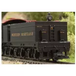 Locomotive à vapeur type Shay, N°5, Western Maryland, USA - Märklin 38700 - HO 1/87 - Ep II - Digital sound fumigène - 3R
