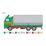 Camion Scania 142H 6x2 - Italeri 90762 - 1/24