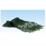 Sachet de flocage vert foncé - Woodland Scenics F53 - 464cm²