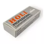Bottle of HOLI MX Bond 105 cyanoacrylate glue