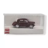  Voiture Renault 4CV découvrable - Busch 46573 - HO 1/87 - livrée "rouge bordeaux"