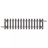 Rail droit G115 - 115 mm PIKO 55203 - HO 1/87 - Code 100