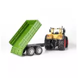 Remorque pour tracteur RC - Vert - Carson 500907660 - 1/16