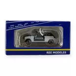  Voiture Renault R5 TL 1972 POLICE "Pie" REE MODELES CB 144 - HO 1/87