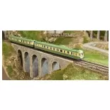 Autorail RGP 2 X-2703 Marseille - DCC SON - Ree modèles MB173S - SNCF - HO - EP III