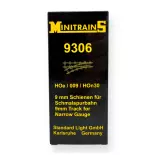 Aiguillage gauche - Minitrains 9306 - HOe 1/87 