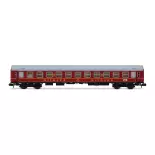 Coffret 3 voitures OSShD Type B « Spree-Alpen-Express » livrée verte et rouge - Arnold HN4423 - N 1/160 - DR - Ep IV - 2R