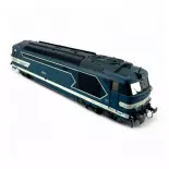 Locomotora Diesel BB67411 Azul "Estrasburgo" DCC Son REE MODELES MB167S - HO 1/87