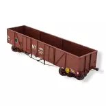 Wagon TP Tombereau MT - REE Models WB791 - HO 1/87 - SNCF - EP IV